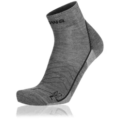 LOWA Boots ATS SOCK - SILVER GREY Silver/Grey Discount