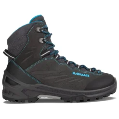 LOWA Boots CADIN GTX MID JUNIOR - ANTHRACITE/TURQUOISE Discount