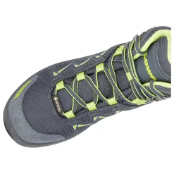 LOWA Boots INNOX PRO GTX MID JUNIOR - STEEL BLUE/LIME Online