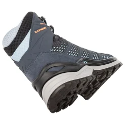 LOWA Boots INNOX PRO GTX MID WS - STEEL BLUE/SALMON New