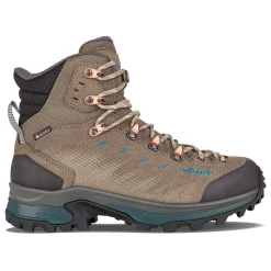 LOWA Boots RANDIR GTX MID WS - STONE/PETROL Best