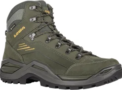 LOWA Boots RENEGADE EVO GTX MID -   Olive/Mustard Discount