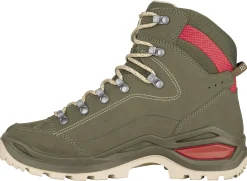 LOWA Boots RENEGADE EVO GTX MID WS - Grey Green/Panna Hot