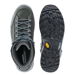 LOWA Boots RENEGADE EVO GTX MID WS - Asphalt/Turquoise Hot