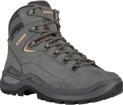 LOWA Boots RENEGADE EVO GTX MID WS - GRAPHITE/APRICOT New