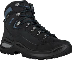 LOWA Boots RENEGADE EVO GTX MID WS - Black/Blue Clearance